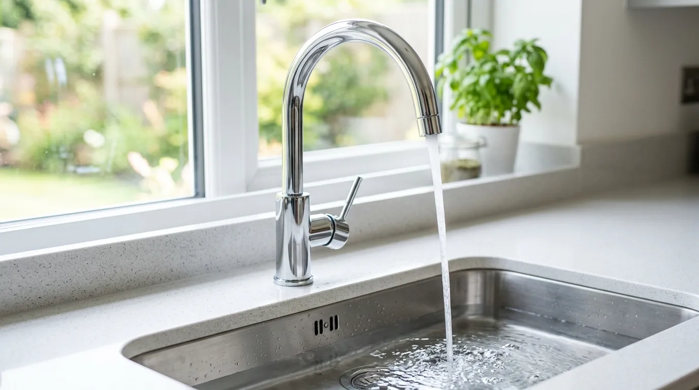 Local Plumbing Master Pros same day plumber fixing a faucet in Edison, OH